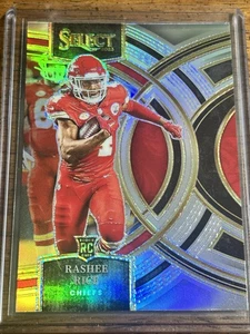 Panini Select Premier Level Rashee Rice #132 Silver Prizm Rookie Chiefs RC 2023 - Imagen 1 de 2