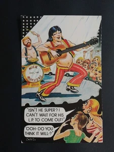 POSTAL VINTAGE SAUCY HUMOR COSTERO BAMFORTH TRIÁNGULO NEGRO NO. 967 - Imagen 1 de 2