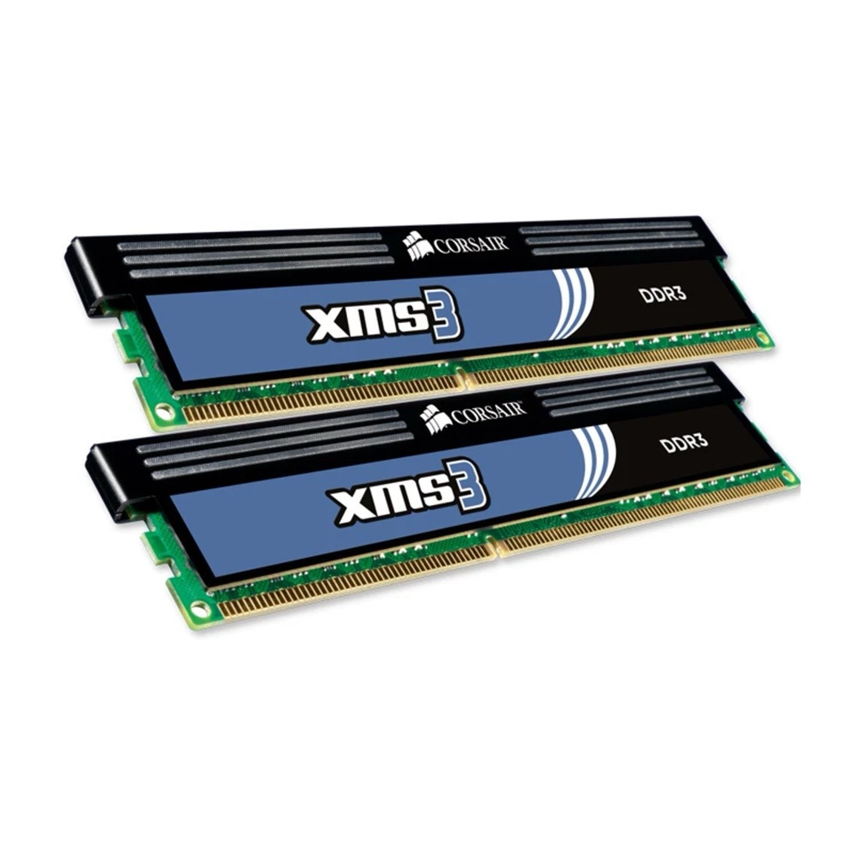 🔥Corsair XMS3 4GB (2×2GB) DDR3 1333MHz Dual-Channel RAM Kit – TW3X4G1333C9A 💻 - Image 1 of 1