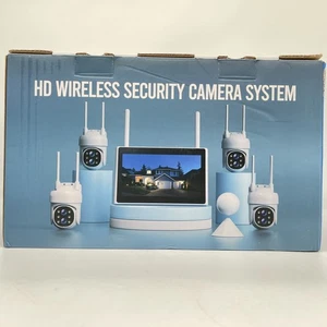 CAMCAMP Überwachungskamera Set Außen WLAN, 10" Monitor 10CH NVR mit 4X - Bild 1 von 1