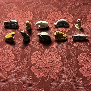 Red Rose Tea WADE Whimsies Circus Set di 10 statuine animali - Made in England - Foto 1 di 16