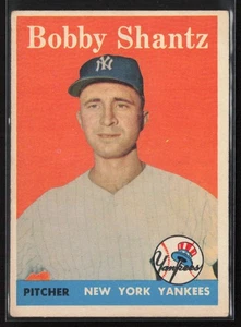 1958 Topps #419 Bobby Shantz (VG+) - Picture 1 of 2