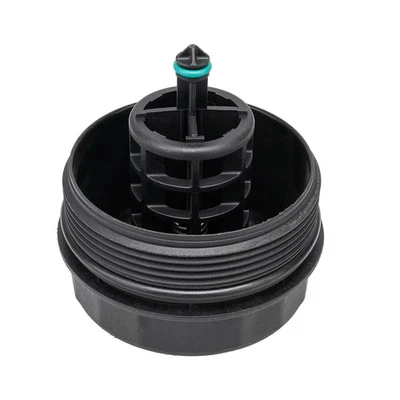 1 PC Black Oil Filter Housing Cover Cap Car Replacement For BMW 11427525334 - Image 1 of 4
