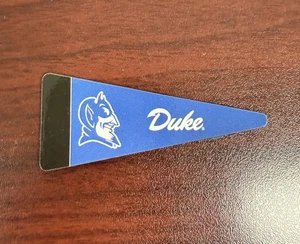 Mini banderín refrigerador ACC Duke Blue Devils IMÁN 1 1/4” X 2 3/4 - Imagen 1 de 2