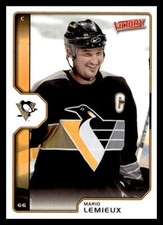2002 Upper Deck Victory #172 Mario Lemieux   Pittsburgh Penguins