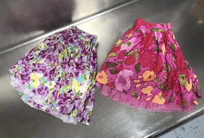 Gap Kids розовый и фиолетовый цветочный юбки размер 12 - EUC/NWT - Изображение 1 из 4