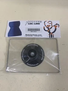 Loc Line Modularhose Mounting Plate 90612 Black 4"x6" - Picture 1 of 5