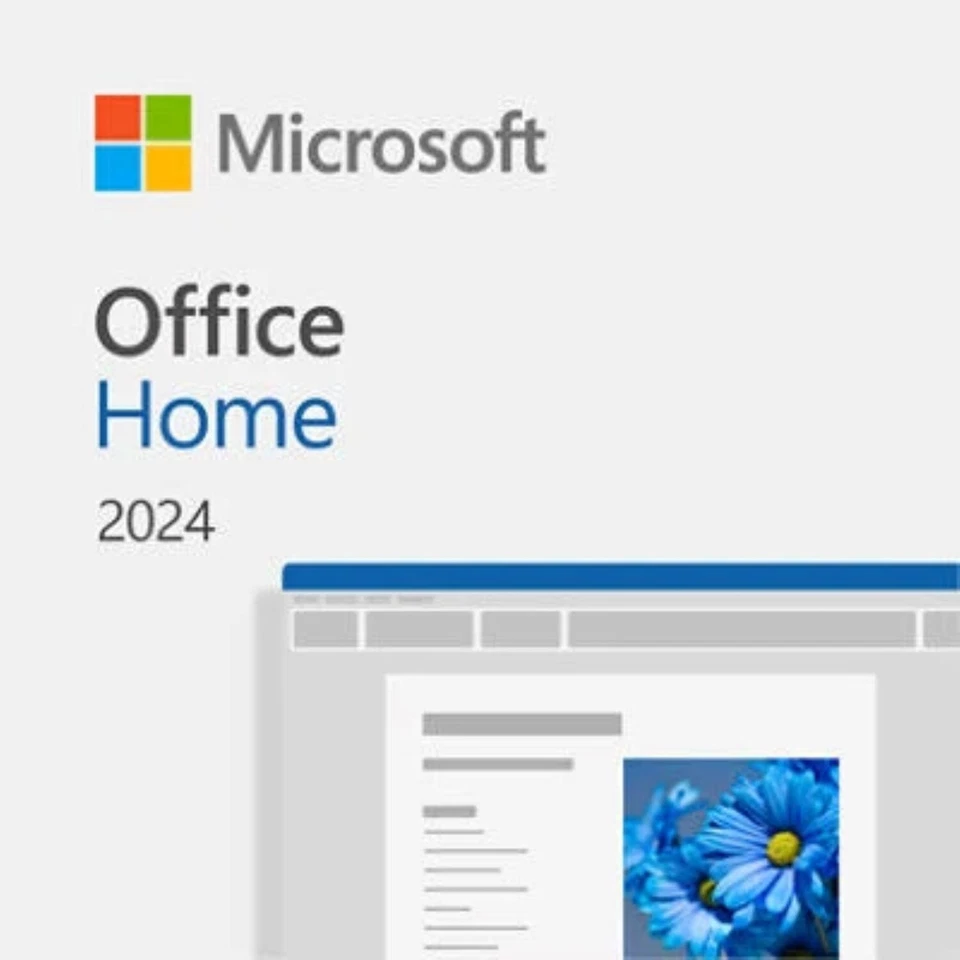 Microsoft Office Home 2024 / (Home and Student) / Dauerlizenz / 1 Gerät / ESD - Bild 1 von 1