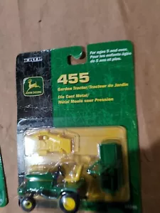 1/32 John Deere 455 Diesel Lawn & Garden Tractor Mower With Tiller - Picture 1 of 4