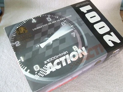 Dale Earnhardt Sr silver set  2001 brookfield 1/24 car & crew cab & open trailer - Image 1 of 4