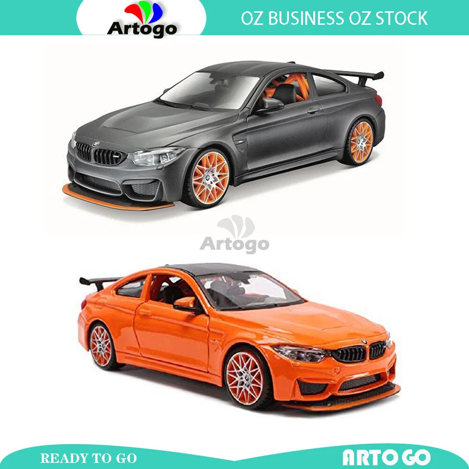 BMW M4 GTS 2017 edición especial cupé escala 1:24 modelo coche juguete fundido a presión Foto 1 de 1