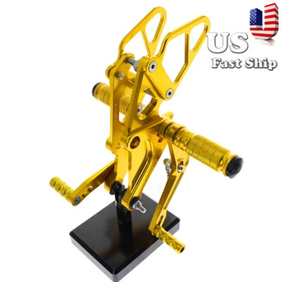 Juego de estriberas traseras CNC Racing para Yamaha MT-07 2013-2020 XSR700 XSR 700 2015-2018 Foto 1 de 4