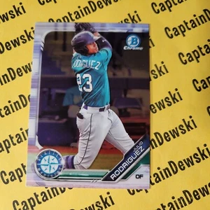 JULIO RODRIGUEZ 2019 Bowman Draft #BDC-60 Chrome RC / Rookie Card - Picture 1 of 2