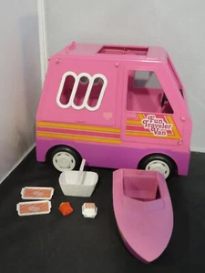 Furgoneta y accesorios de viajero Barbie Zima vintage rara de los años 80 - Imagen 1 de 11