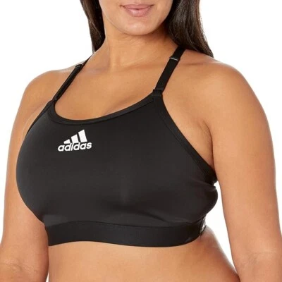 Sujetador de entrenamiento para mujer Adidas soporte ligero buen nivel Foto 1 de 2