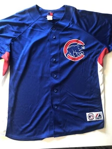CHICAGO CUBS TYLER COLVIN #21 BLUE BATTING PRACTICE Size 2XL JERSEY - Picture 1 of 5