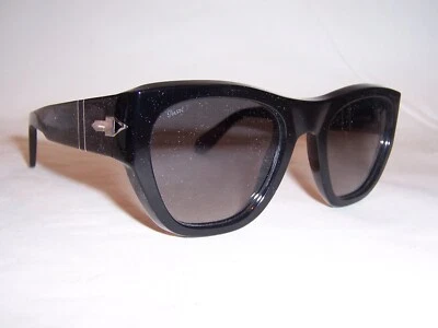 NEW PERSOL SUNGLASSES PO 0054/S 95/M3 BLACK/GREY POLARIZED 53mm AUTHENTIC 0054 - Image 1 of 4