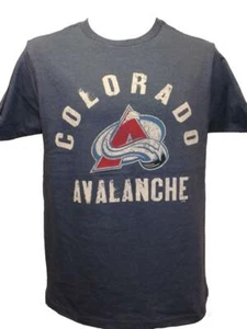 New Colorado Avalanche Hockey Mens Sizes S-M-L-XL-2XL Blue G-III Shirt $25 - Picture 1 of 4