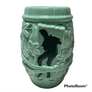 Taza Elvis Presley Tiki Aloha Hawaii Barril Verde TCB Cuidado de Negocios - Imagen 1 de 6