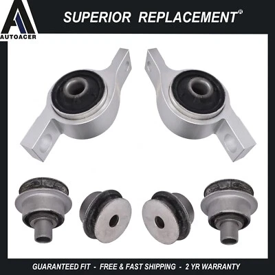 Front Lower Control Arm Bushings W/ Bracket 4p for LEXUS IS250 IS350 GS350 GS450 - Image 1 of 4