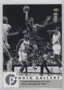1995-96 Collector's Choice International French II Photo Gallery Grant Hill HOF