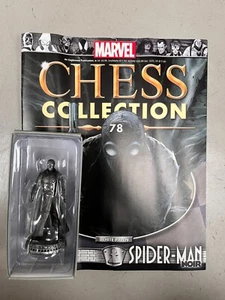 MARVEL THE CHESS COLLECTION NÚMERO 78 FIGURA MODELO SPIDER-MAN NOIR EAGLEMOSS + MAG - Imagen 1 de 2