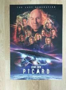 Star Trek Picard Final episode last regeneration Poster A3 brand new - Foto 1 di 1