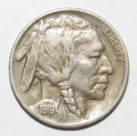 1919 Buffalo Nickel XF (K12) Cover