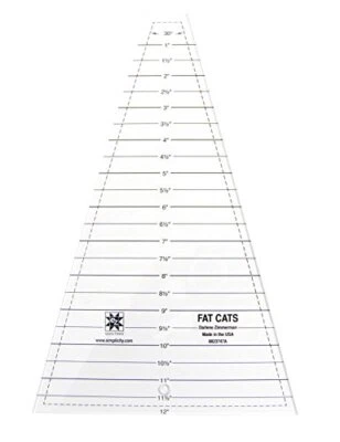 EZ Quilting Fat Cats Acrylic Template - Quilting Simplicity Patchwork - Image 1 of 3