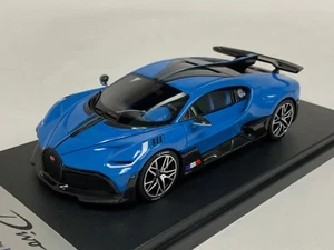 1/43 Looksmart BUGATTI Divo French Racing BLue LS497C - Picture 1 of 6