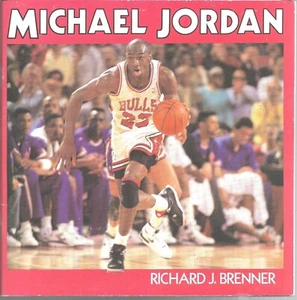 Libro de papel de Michael Jordan 1992 Richard Brenner Chicago Bulls - Imagen 1 de 8