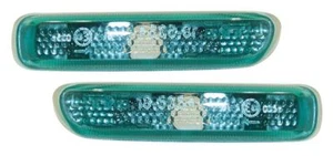 BMW 3 SERIES E46 NOT M3 GREEN SIDE LIGHT REPEATER INDICATORS - Picture 1 of 1