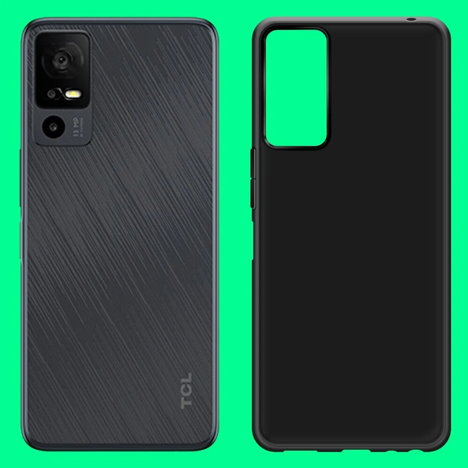 Transparent Slim Soft TPU Protection Back Cover Case for Verizon TCL 40 XE 5G US - Image 1 of 1