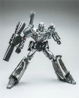 New Toy MegaDecepticon Mp36 Silver Animation Version Figure IN BOX - Image 1 of 4