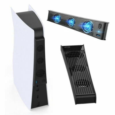 Ventilador enfriador PS5 USB para consolas digitales y de edición estándar Foto 1 de 4