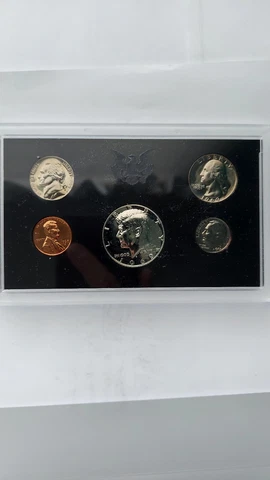 1969-S United States Proof Set, 40% Silver Half Cover