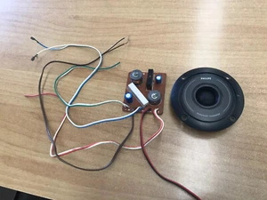 Philips Tweeter + crossover 3 vie professionale Casse Acustiche stereo casa 8ohm - Foto 1 di 5