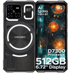 2025 DOOGEE BladeGT Ultra Dual 5G Rugged Smartphone 36GB+ 512GB Android 14 Phone - Picture 1 of 8