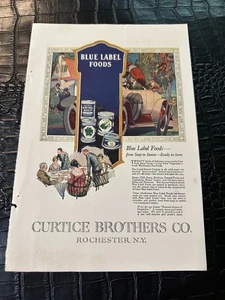 frühe 1900er MAGAZINANZEIGE #A8-059 CURTICE BROTHERS ESSEN - Bild 1 von 1