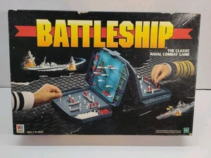 Vintage 1996 Battleship Classic Naval Combat Game Milton Bradley - Picture 1 of 9
