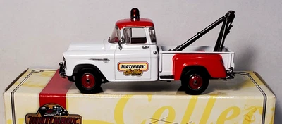 Matchbox 55 1955 Chevy 3100 Tow Truck Mattel Exclusive Chevrolet YYM26108 1:43  - Image 1 of 4