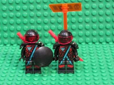 Lot 2 LEGO Ninjago Prime Empire Red Visor 404 Torso Minifigs 71712 71710 71708 J - Image 1 of 3