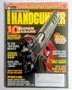 American Handgunner May June 2018 Magazine Guns Firearms Free Shipping  - Picture 1 of 3