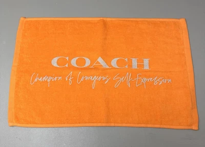 Coach WNBA All Star 2025 Towel Champion Courageous Self-Expression Golf Orange - Изображение 1 из 4