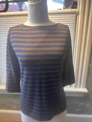 Camisa a Rayas Marimekko La Original Mujer Talla XS Hecha en Finlandia Foto 1 de 4