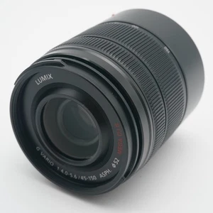 Panasonic Lumix G Vario 45-150 mm F4,0-5,6 asph. Mega O.I.S. Negro H-Fs45150-Ka - Imagen 1 de 9