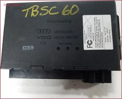 Módulo de control de carrocería confort Audi A4 A6 1998-2004 CCM Bcm 4B0962258J Foto 1 de 4