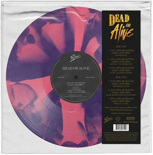Dead or Alive - You Spin Me Round (Like A Record) - Limited 180-Gram Purple & Pi - Image 1 of 1