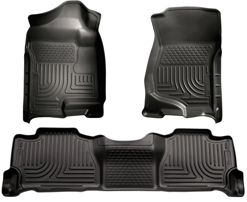 Forros de piso Husky Liners 98251 WeatherBeater para Cadillac Escalade 2007-2014 Foto 1 de 4