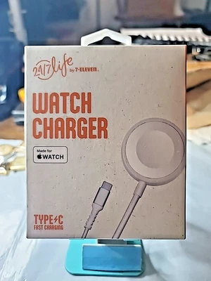 24/7 7/11 - Fast Charging Watch Charger Type C -NIB - Factory Sealed - Image 1 of 4
